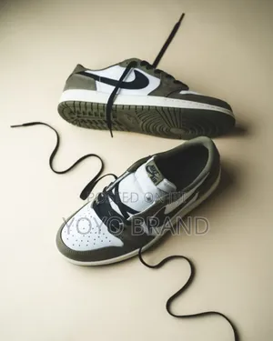Nike Air Jordan 1 Retro Low Og "Medium Olive"Fashion Shoes