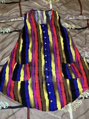 Dress Featuring a Vibrant Graphic