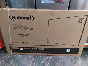 65-Inch National Qled Tv, Model Namp10 65. It Features a Uhd