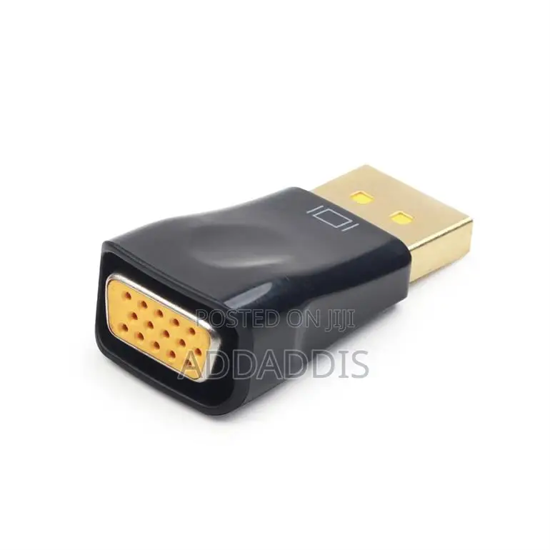 Displayport to Vga Adapter, Black