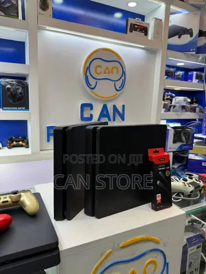Playstation 4slim Model LLLLLLLL (ከ ሁለት Joystick ጋር) *