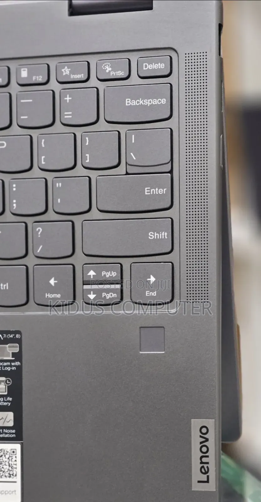 New Laptop Lenovo Yoga 7i 16GB Intel Core i7 SSD 512GB