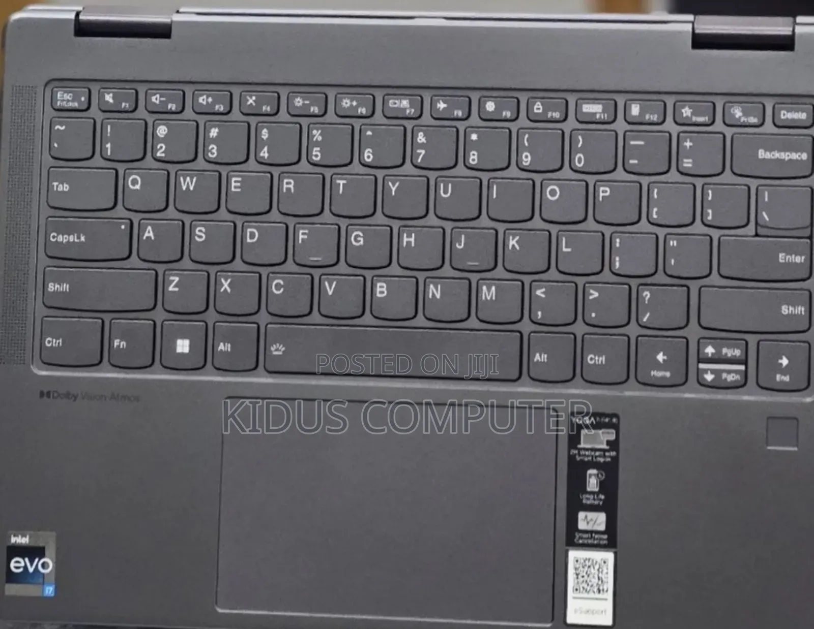 New Laptop Lenovo Yoga 7i 16GB Intel Core i7 SSD 512GB