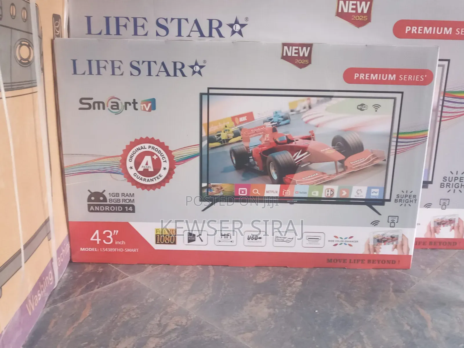 Life Star 43inch Tv Smart Android