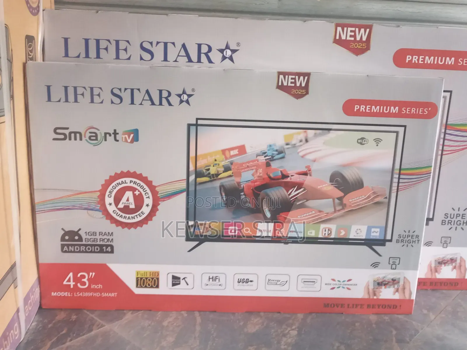 Life Star 43inch Tv Smart Android