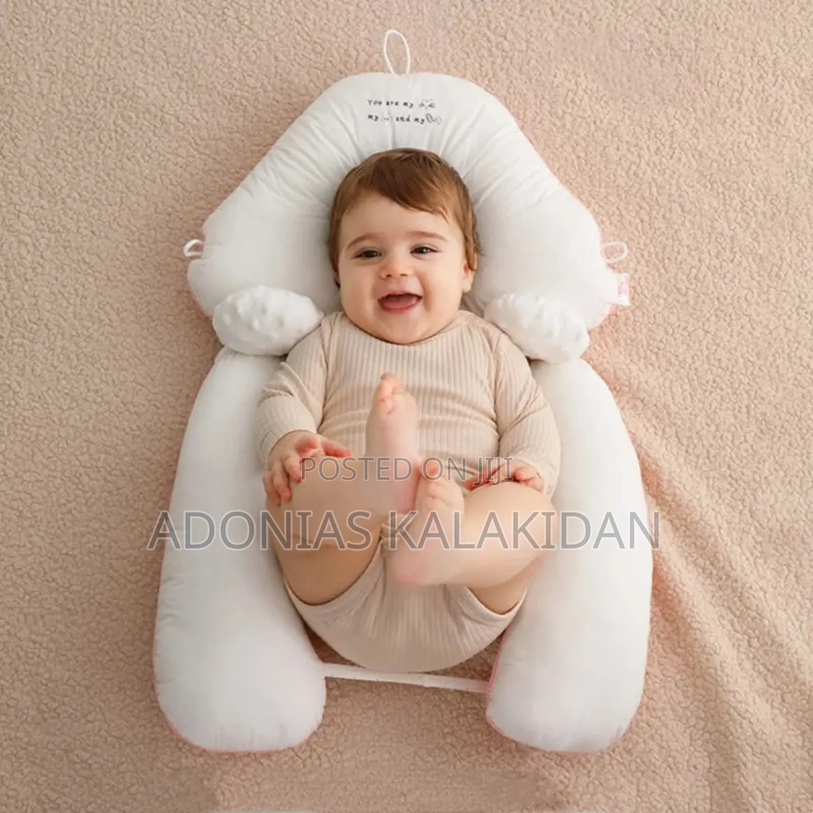Baby Head Shaping Pillow With Body Positioner Cloud Shaped