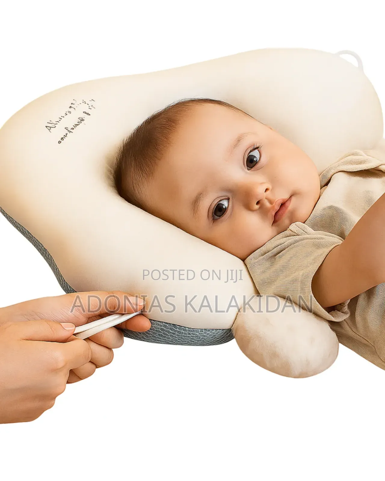 Baby Head Shaping Pillow With Body Positioner Cloud Shaped