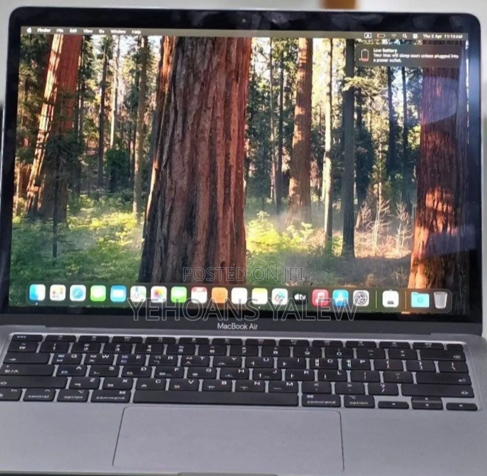New Laptop Apple MacBook Air 2020 M1 8GB Apple M1 SSD 256GB