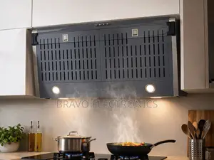 Ledcon Kitchen Hood Saker – 60×90 | Stainless Steel 2 Powerful Motors