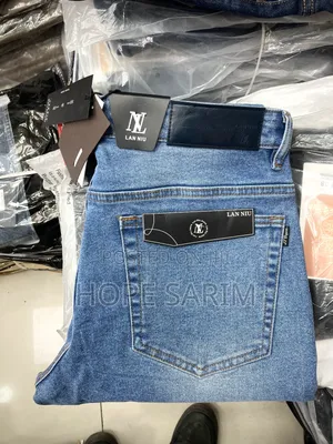 Stylish Lan Niu Men's Denim Jeans
