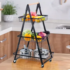 4 Tier Multifunctional Kitchen Storage Rack
