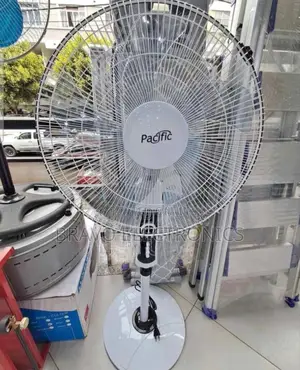 Pacific Standing Fan – White | Ceramic Motor | Powerful Quiet