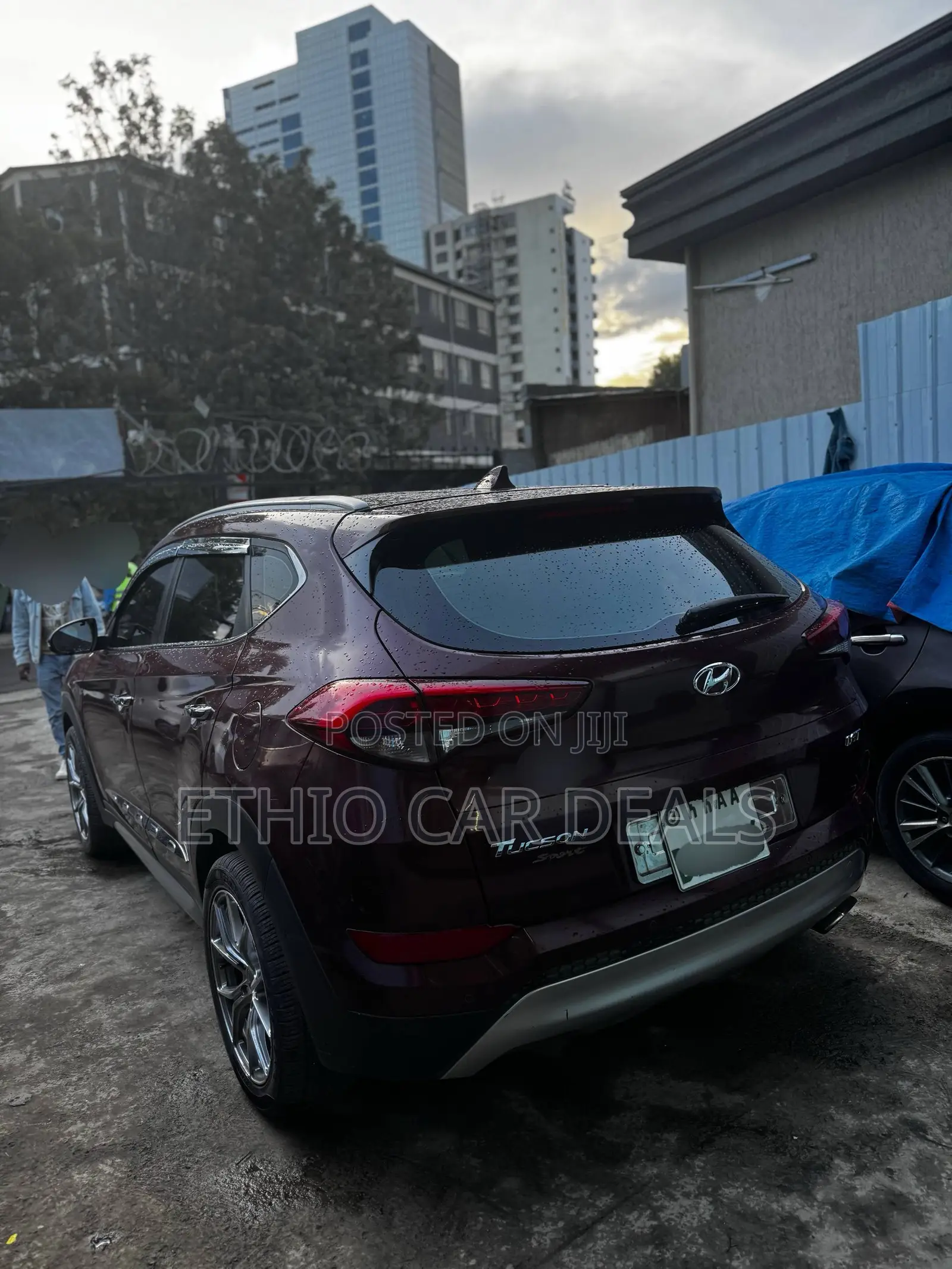 Hyundai Tucson 2018 Red