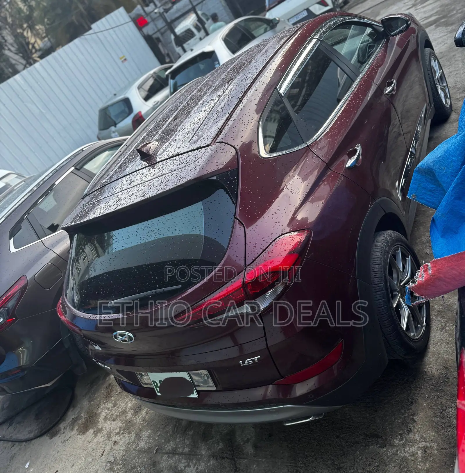 Hyundai Tucson 2018 Red
