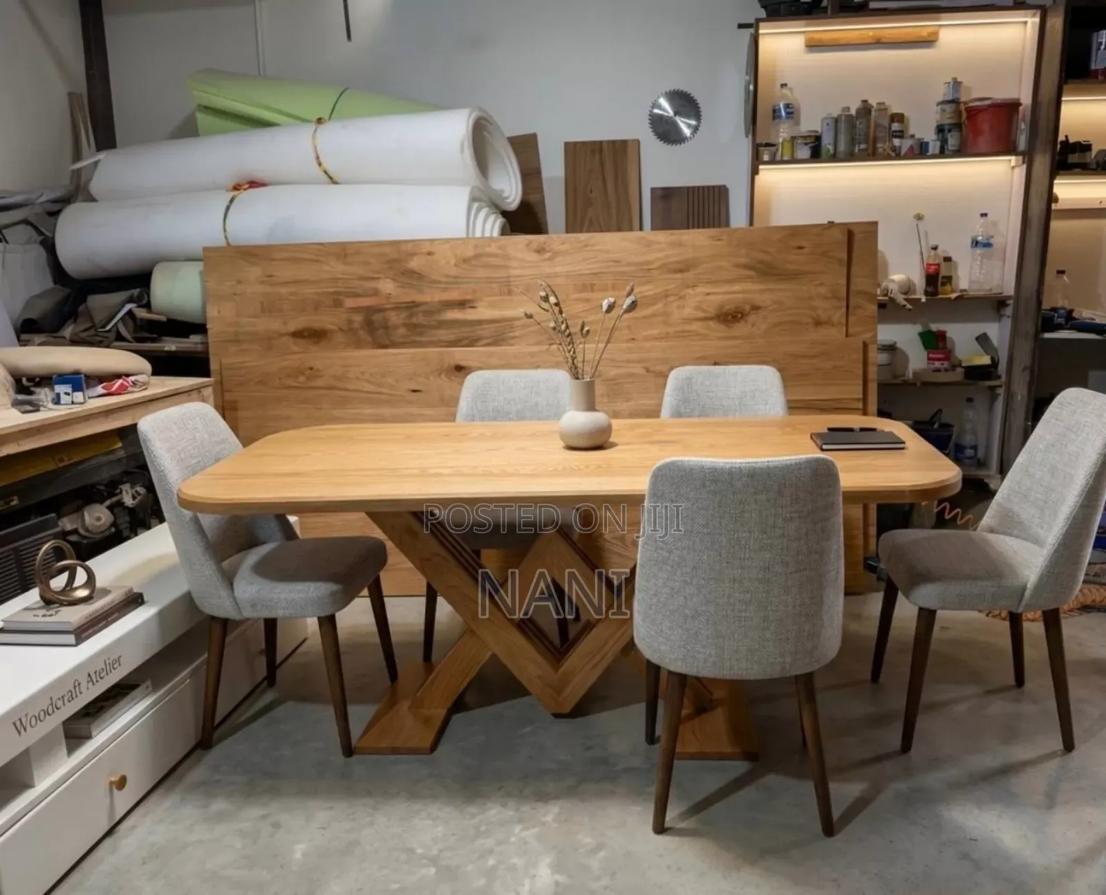 Dining Table(Wanza Wood)