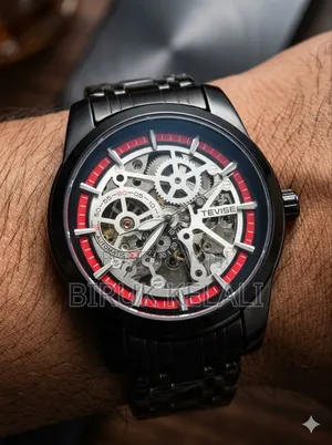 Tevise Skeleton Watches for Men With Automatic Mechanical Watch