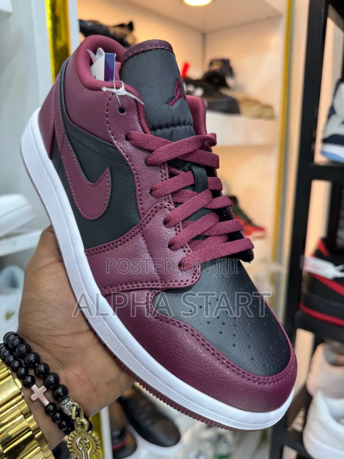 Jordan Ui Brwin1low High Master Quality Smooth Sneakers