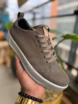 Rushine Olol Flat Sneakers High Master Quality Smooth Flat Lather Sho