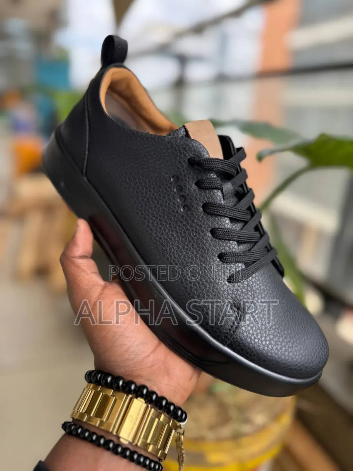 Rushine Olol Flat Sneakers High Master Quality Smooth Flat Lather Sho