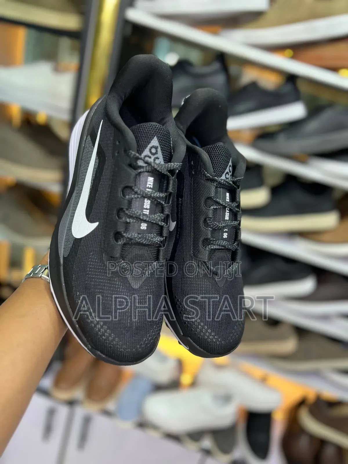 Nike Acg Mountain High Master Quality Smooth Sneakrse Fly Gor-Tex A
