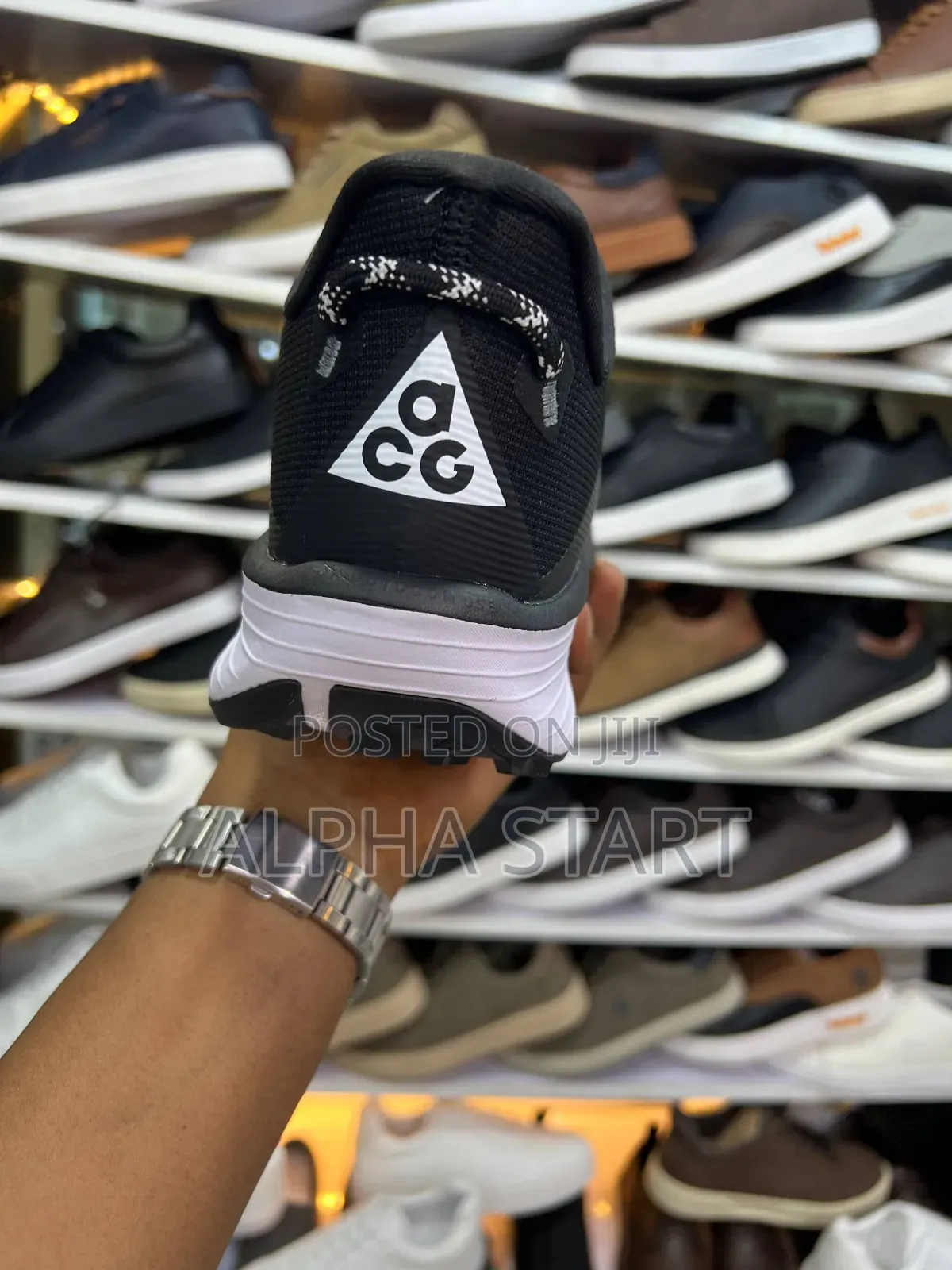 Nike Acg Mountain High Master Quality Smooth Sneakrse Fly Gor-Tex A