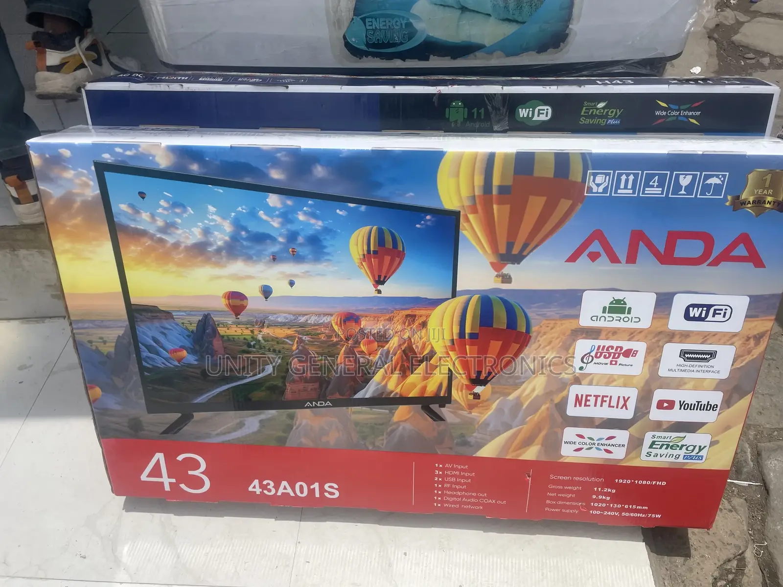 Smart Tv 43”