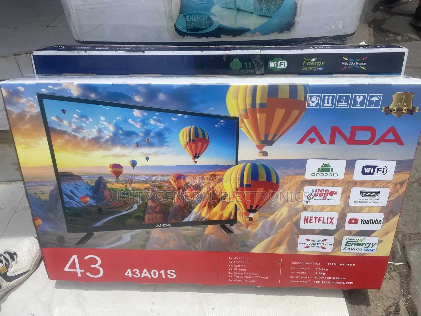 Smart Tv 43”