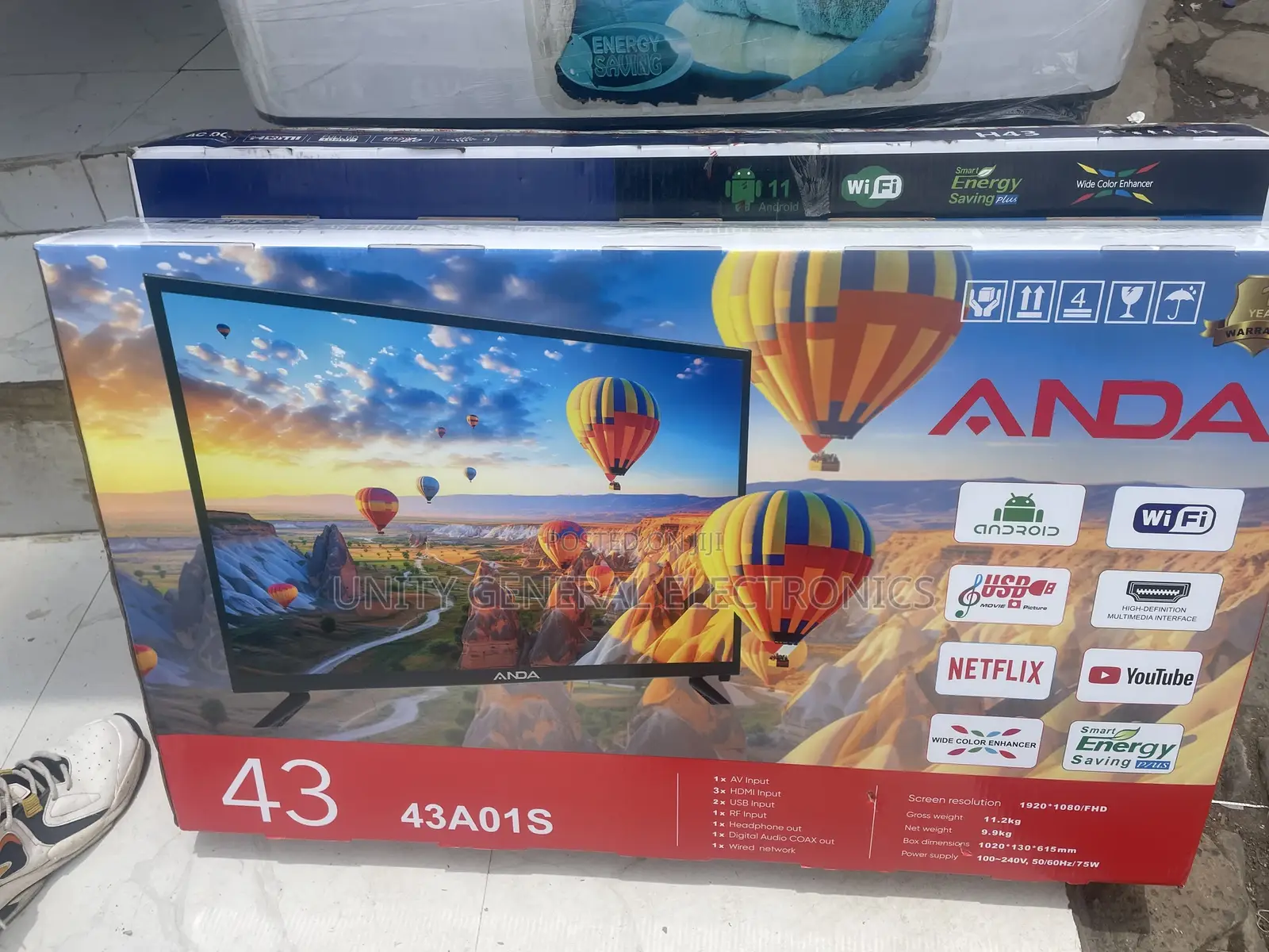 Smart Tv 43”