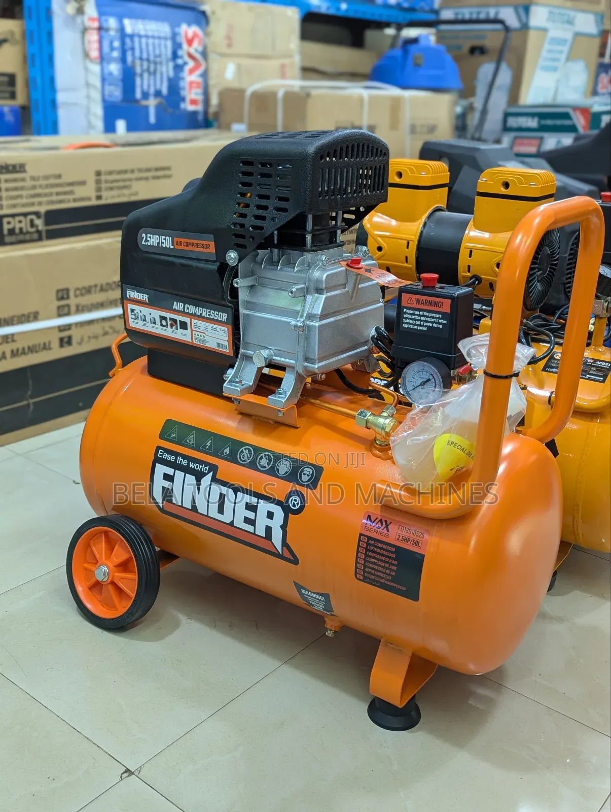 Finder Air Compressor 50lit High Quality Professional Machine