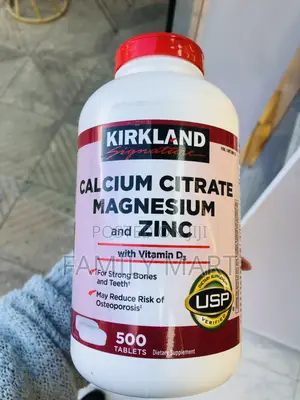 Kirkland Magnesium, Calcium Citrate,Zink and D3