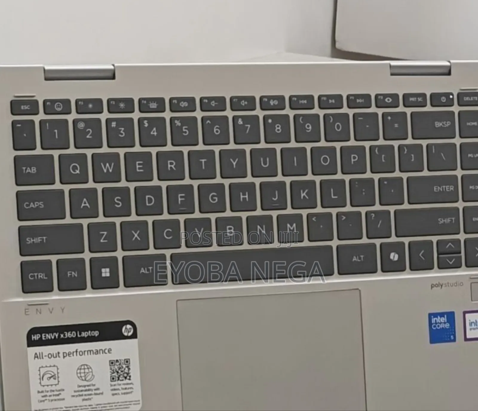 New Laptop HP Envy 14 8GB Intel Core 5 SSD 512GB