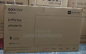Infinix Tv 50" Smart Tv 4 K Uhd High Quality Product