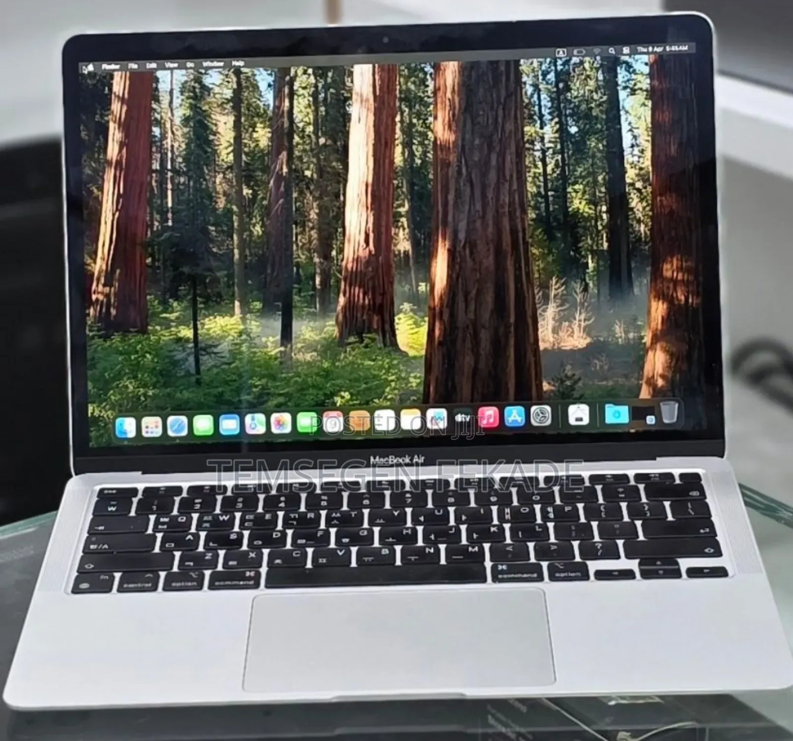 New Laptop Apple MacBook Air 2020 M1 8GB Apple M1 SSD 512GB