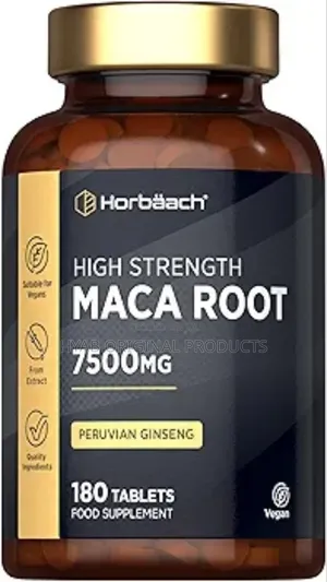 Maca Root 7500mg High Strength for Men Women Peruvian Ginseng