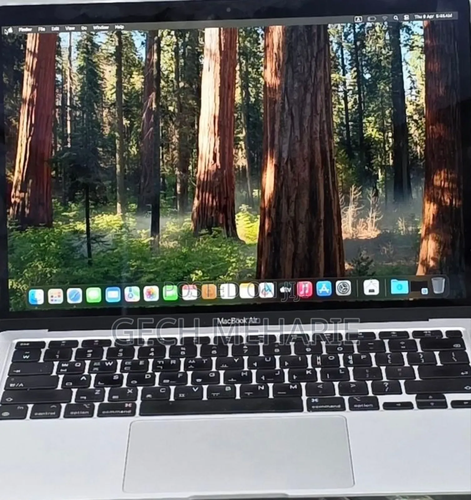 New Laptop Apple MacBook Air 2020 M1 8GB Apple M1 SSD 256GB