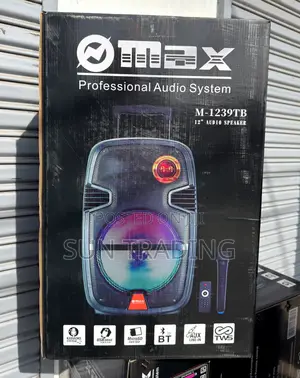 Max 12” Professional Multimedia Speaker | 1239