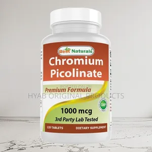 Chromium Picolinate 1000 MCG 120 Tablets