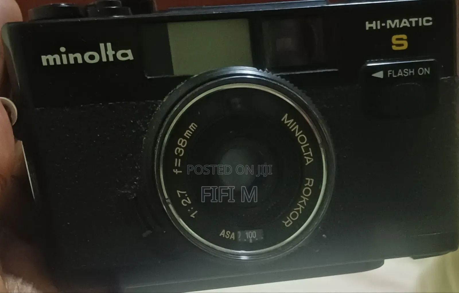 Minolta Hi-Matic S 35mm Camera