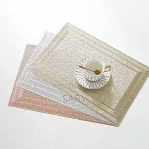 Rectangular Woven Vinyl Placemats
