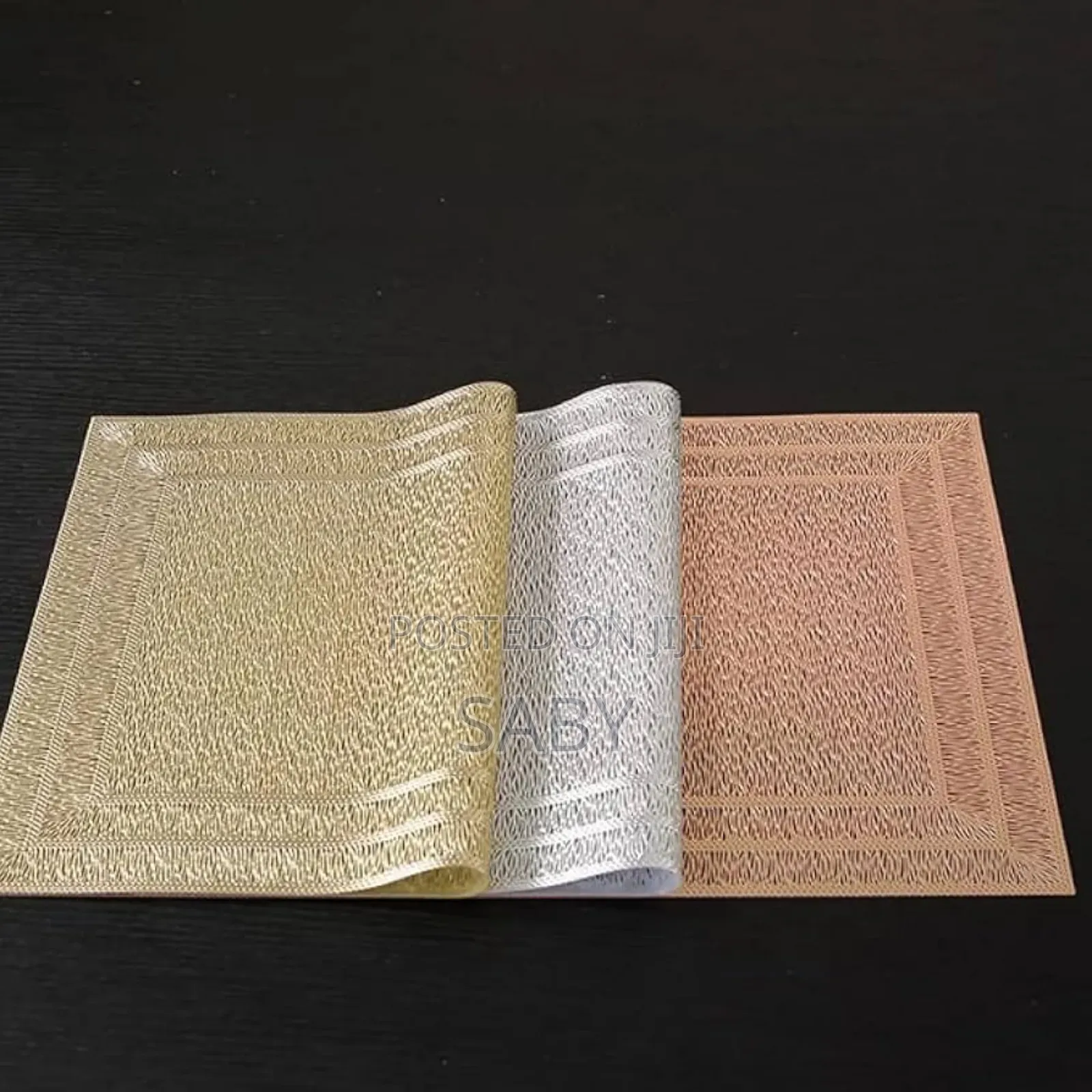 Rectangular Woven Vinyl Placemats