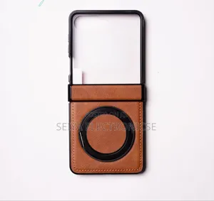 Samsung Galaxy Z Flip Series Cover Case Leather Matrial