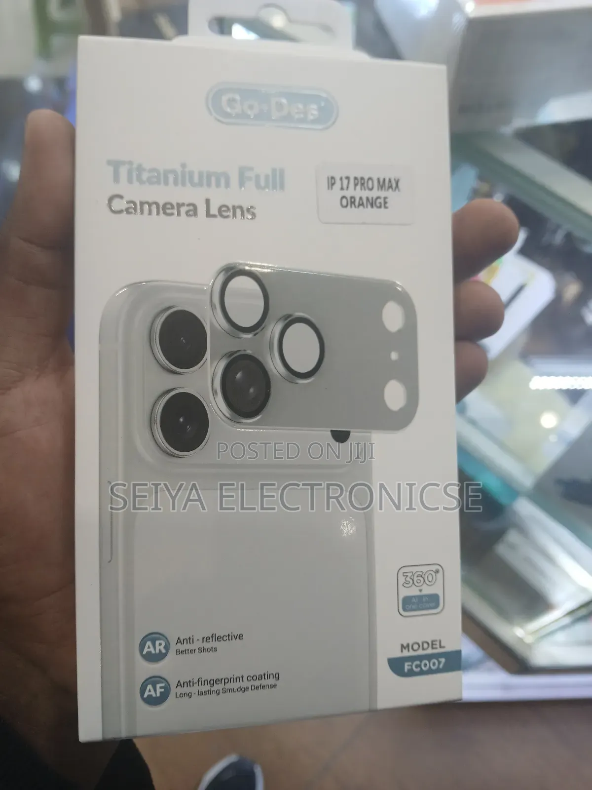 iPhone Mobile Camera Lens Protector Glass