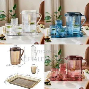 Luxury Water Jug With 4 Cups