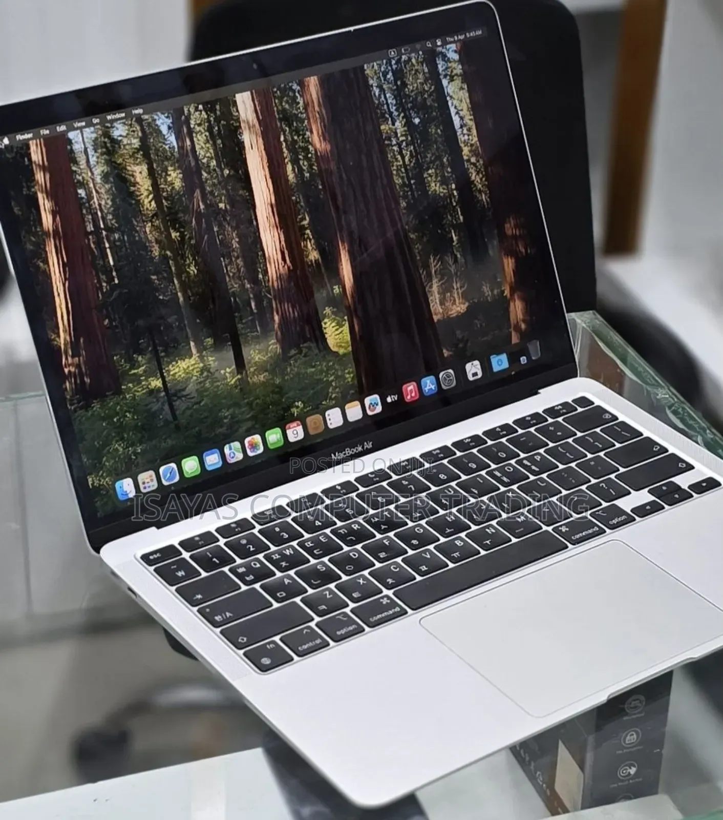 New Laptop Apple MacBook Air 2020 M1 8GB Apple M1 SSD 512GB