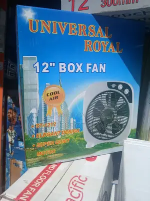 Fan Universal Royal 12" Box (Model St-1212).12-Inch Compact Box Fan