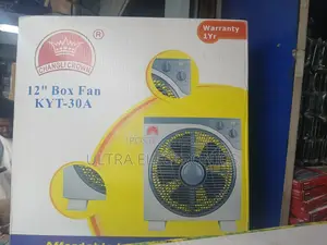 Changli Crown 12" Box Fan (Model: Kyt-30a).