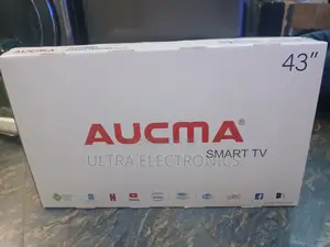 Aucma 43-Inch Smart Tv. Netflix, Youtube, and Prime Video.