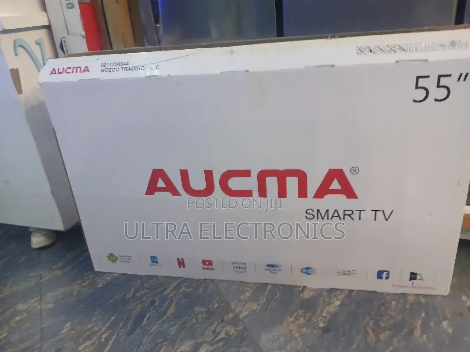 Aucma 55-Inch Smart Tv. Brand: Aucma 55-Inch Smart Android Tv