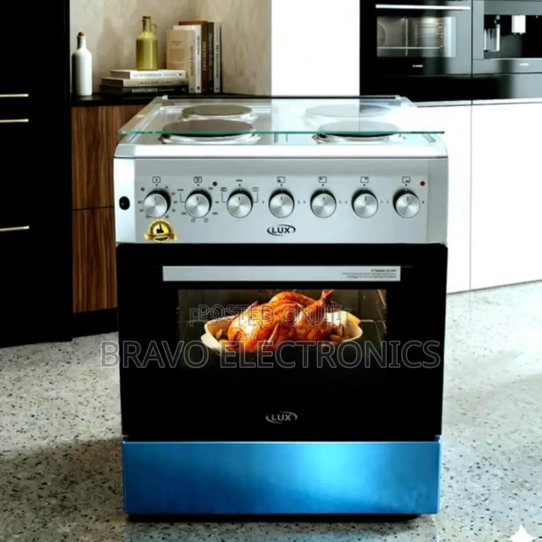 Lux Standing Oven – 60×60 | Stainless Steel | Fan | Timer | Grill
