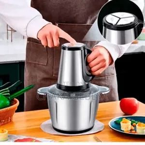 Heavy Duty Meat Vegetable Chopper – Stainless Steel Blades,